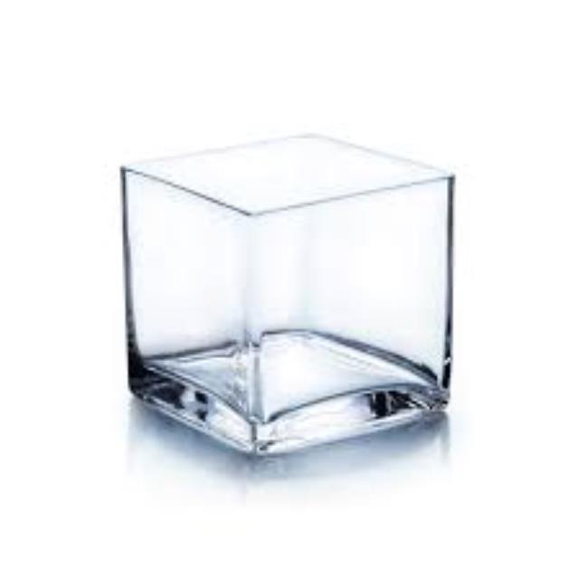 Rental store for VASE, 2.75  CUBE CLEAR in Tyler TX