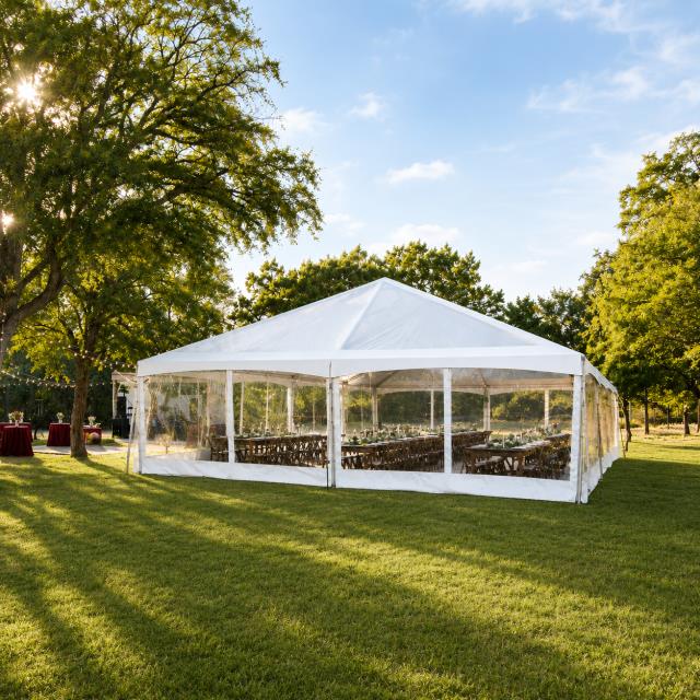 Rental store for TENT SIDEWALL, 10 X20  CLEAR in Tyler TX