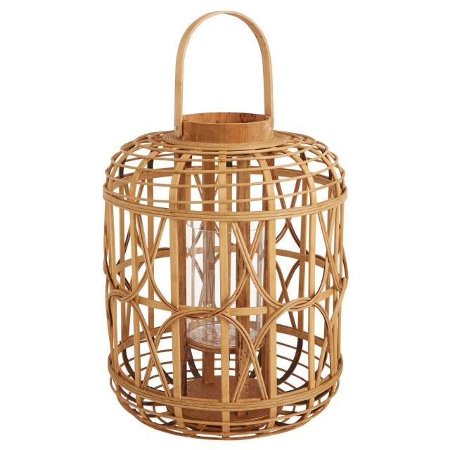 Rental store for 15.5  CANAL RATTAN LANTERN in Tyler TX