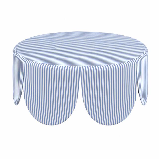Rental store for 30  FRENCH BLUE STRIPE PANAMA CROWN in Tyler TX