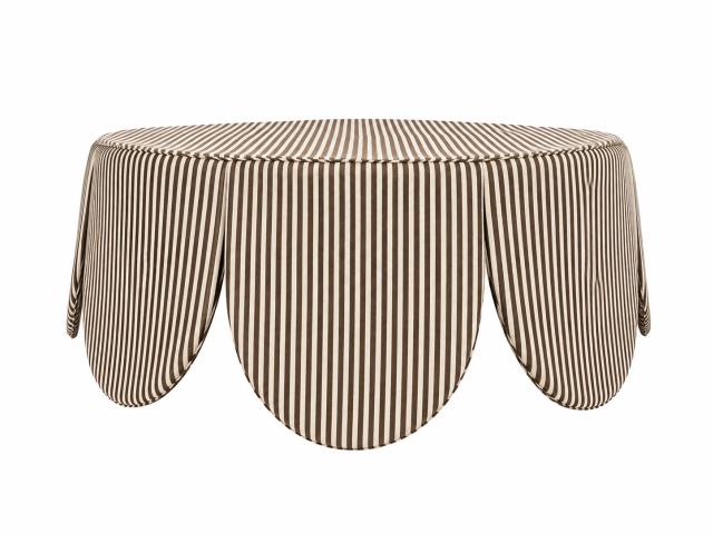 Rental store for 30  CHESTNUT BROWN STRIPE PANAMA CROWN in Tyler TX